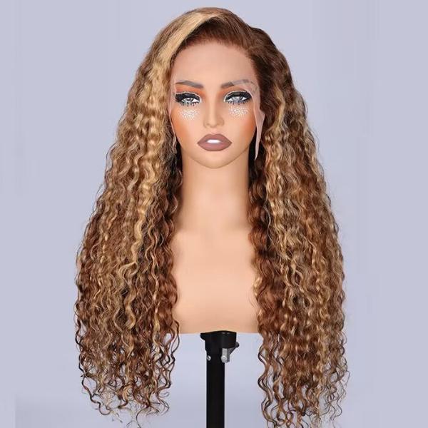 Lace Frontal Wigs Body Wave 13×4 Glueless Wig 4/27 Colored Human Hair Wig