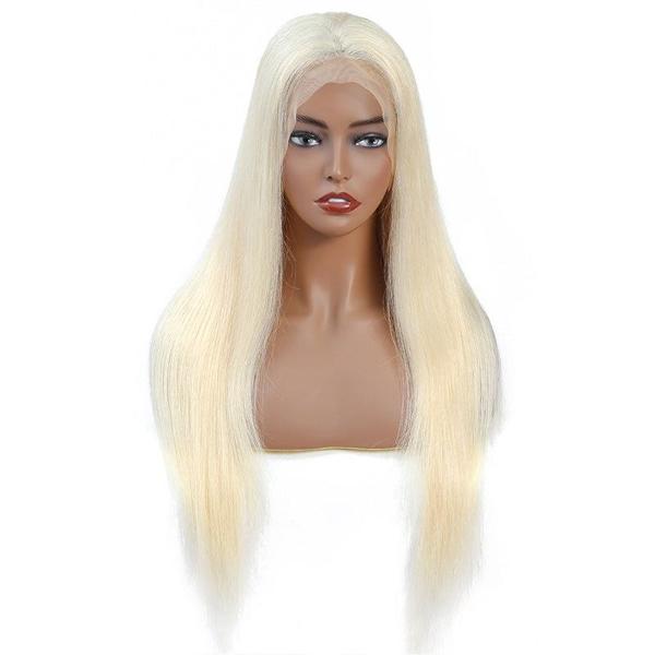 #613 Blonde Straight Lace Wigs Human Virgin Hair Wigs