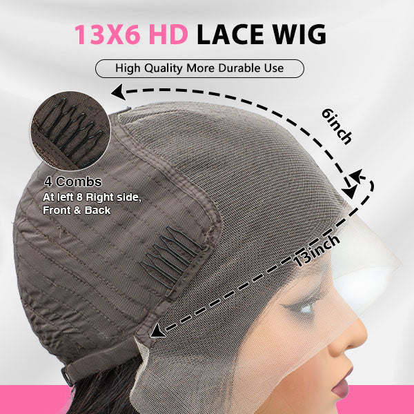 Deep Wave 13x6 Lace Frontal Wigs