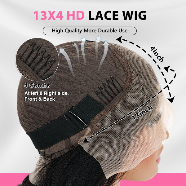 #613 Blonde Straight Lace Wigs Human Virgin Hair Wigs